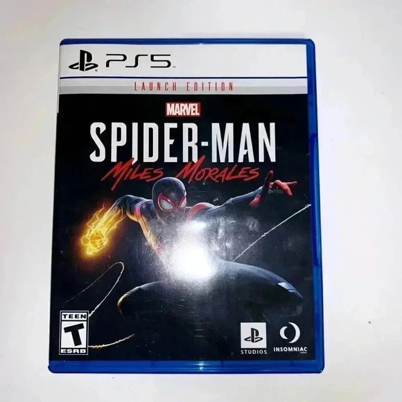 Pre-owned PS5 LAUNCH EDITION MARVEL SPIDER-MAN VIDEO GAME - Picture 1 of 6